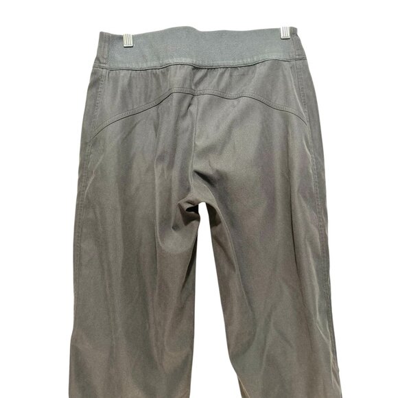 Sweaty Betty Woven Trousers Pants Size Small Black Outdoor Buckle Waist Gorpcore - Picture 10 of 16